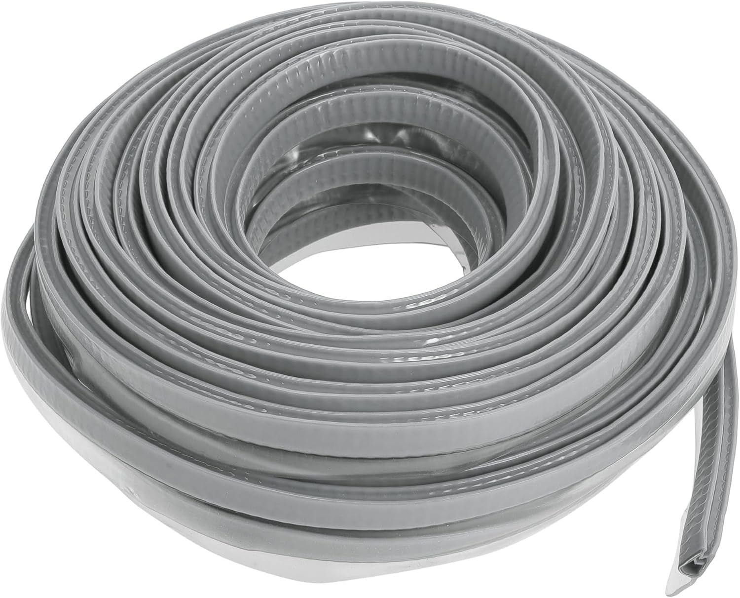 Motoforti Universal Car Door Edge Protective Sealing Strip U-Type Door Scratch Protection Guard, 32.81ft 10m, Anti-scratch Collision, Rubber, Gray