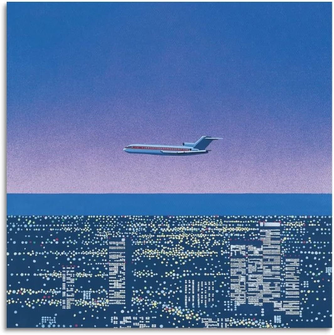 LIETEX Hiroshi Nagai Niteflyte Poster Decorative Painting