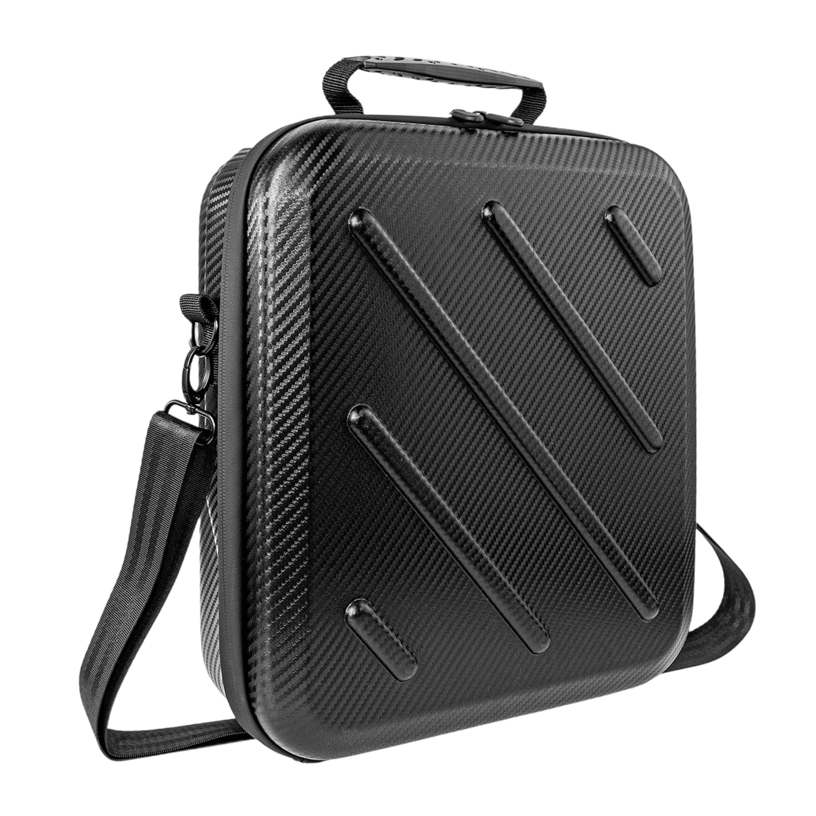 Estuche de almacenamiento para satélite pequeño con asas ergonómicas