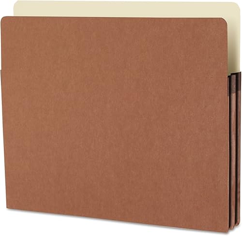 Miniatura 4 de Smead 73214 1 34 pulgadas Exp Pocket Straight Tab Letra ManilaRedrope 25Caja