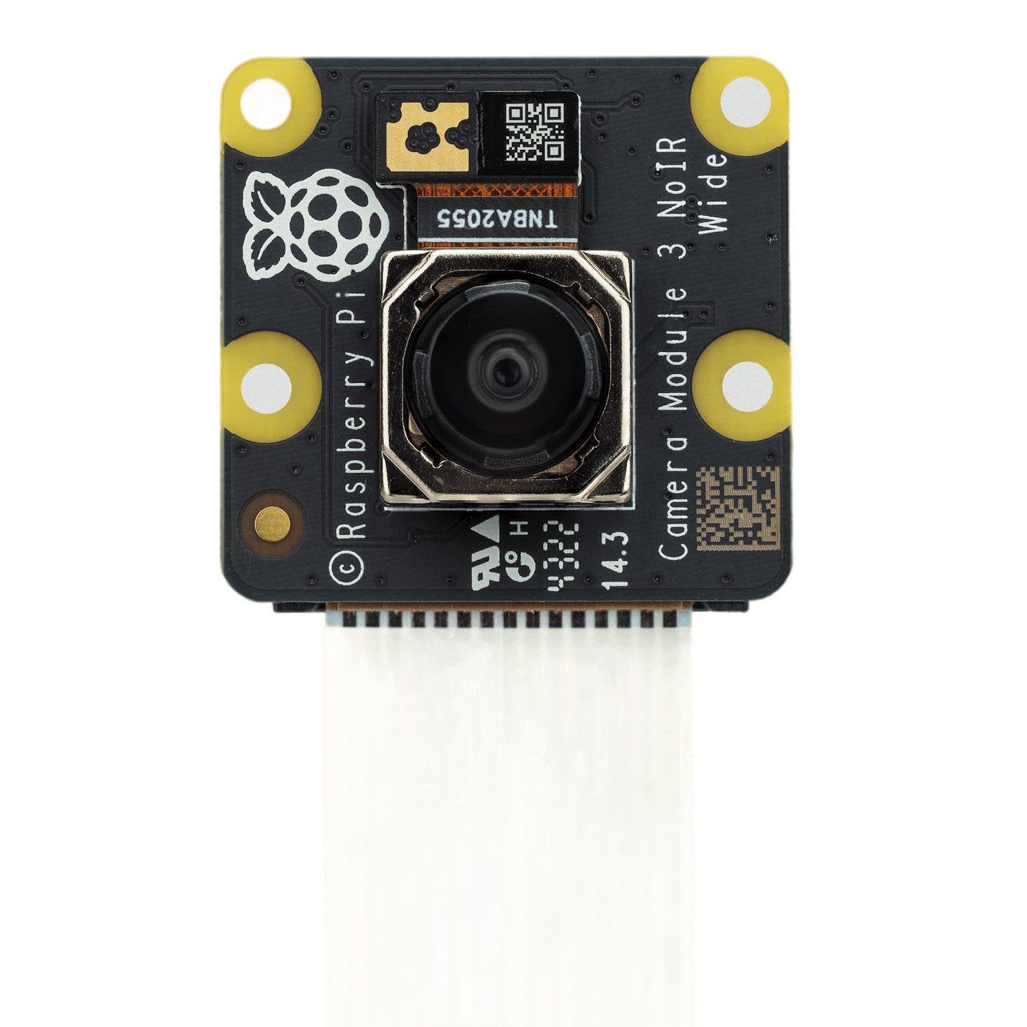 Raspberry Pi® Camera Module 3 Wide Noir CMOS Color Camera Module