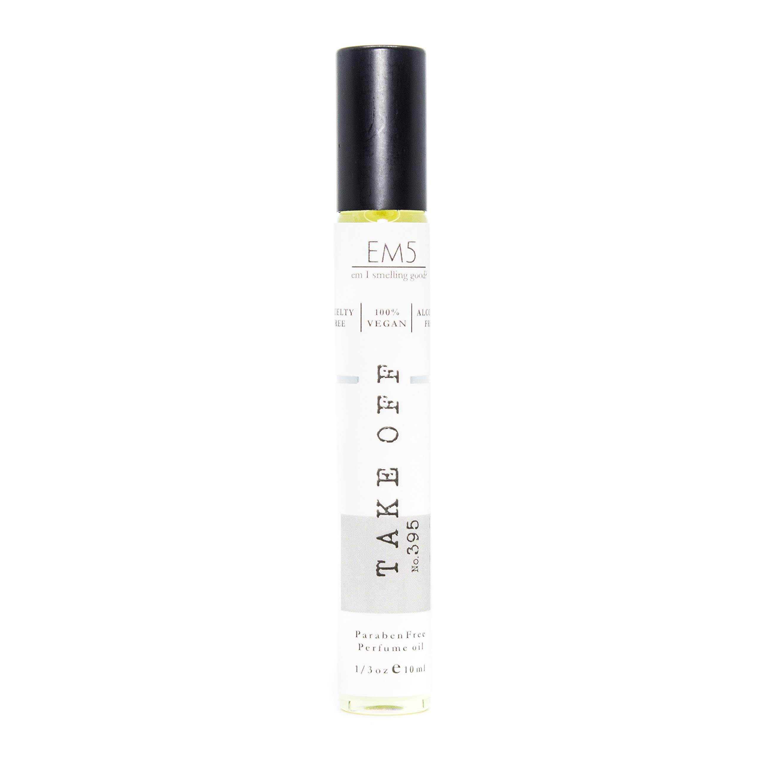 EM5™ Take Off Perfume Roll On for Men | Alcohol Free | Concentrated Oil | 10 ml | Floral Fresh Fruity | Luxury Gift