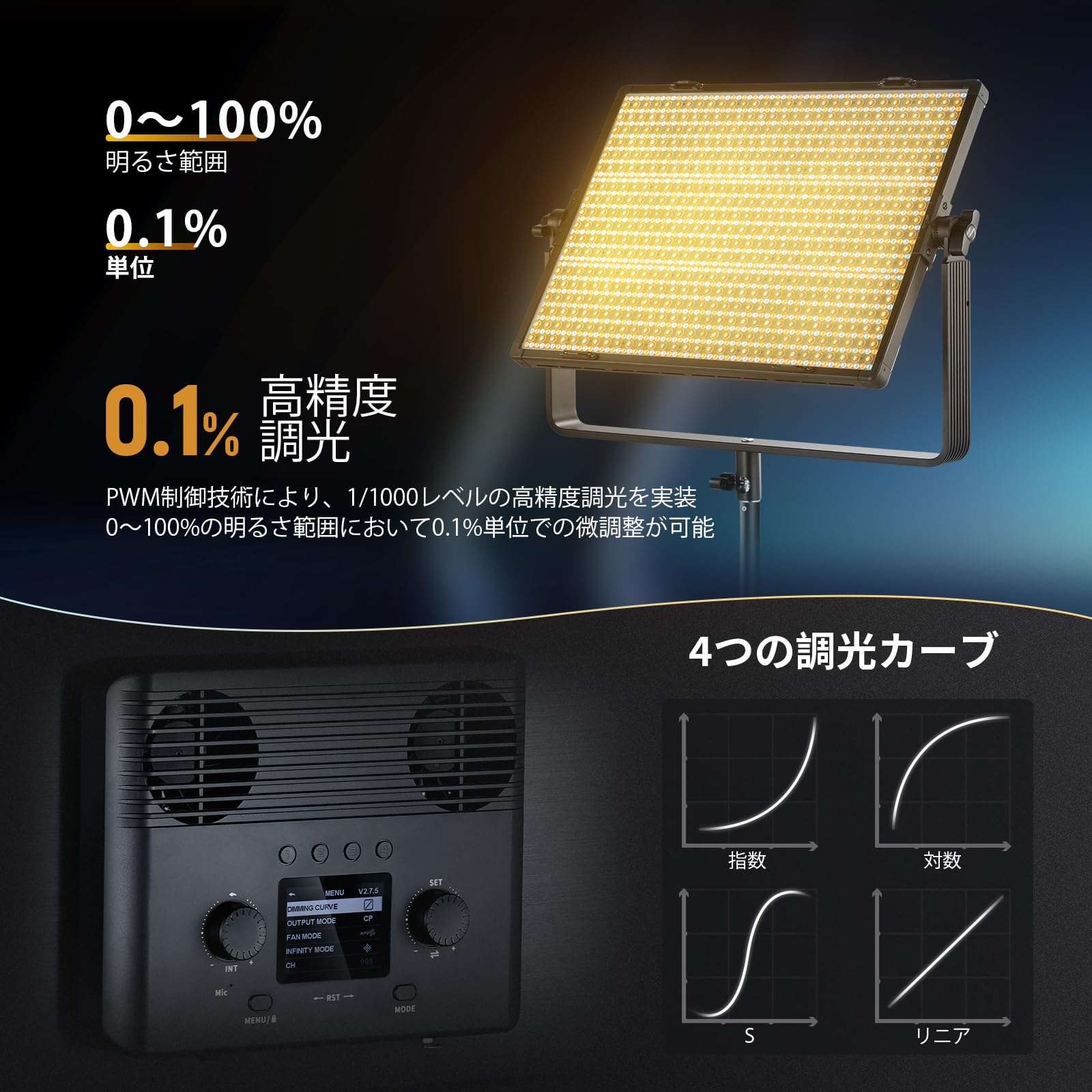 NEEWER AP150C 撮影用ライト RGB LEDビデオライト 150W Amazon.co.jp: NEEWER AP150C 撮影用ライト RGB LEDビデオライト