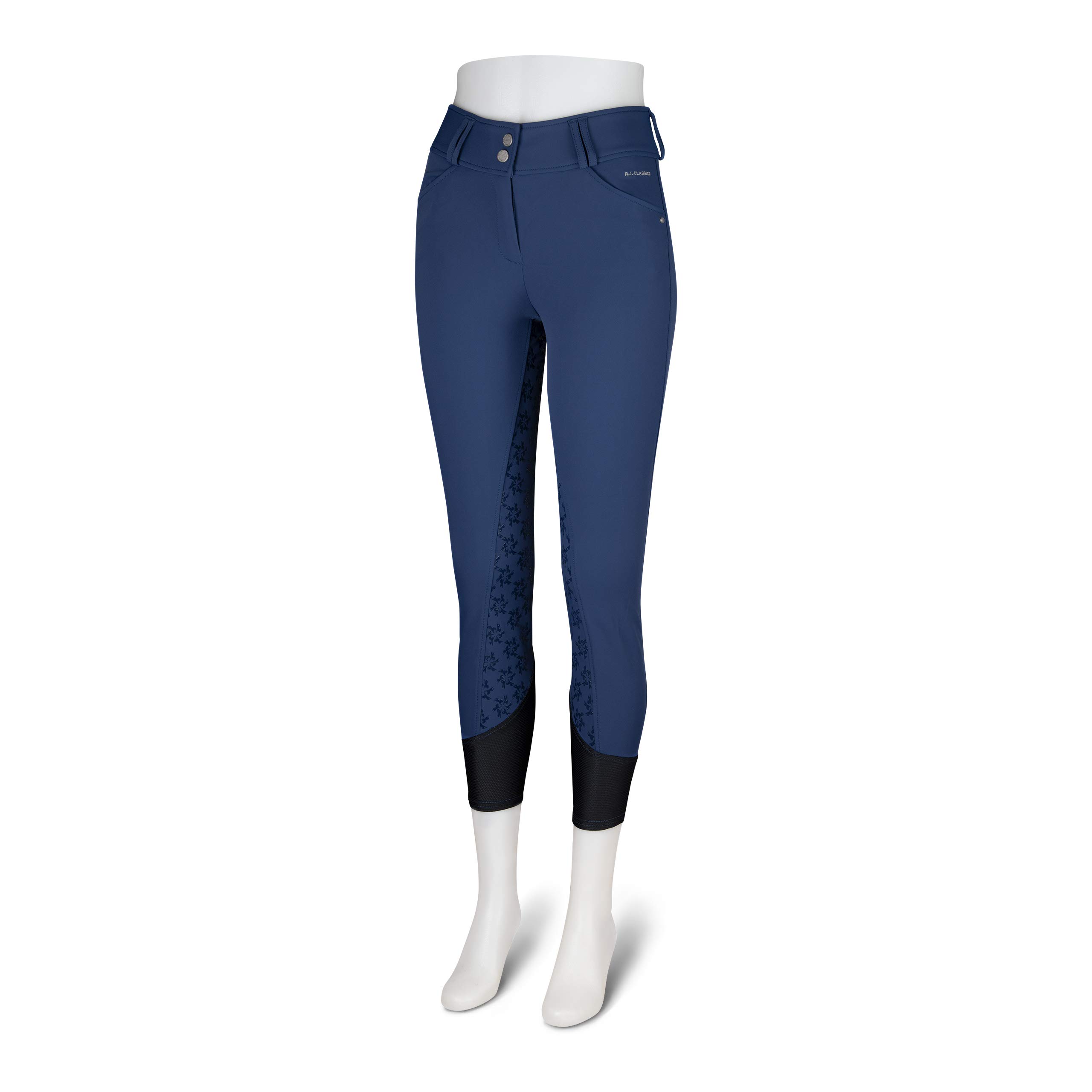 R.J. Classics Ladies' Aria Silicone Full Seat Breech Deep Blue