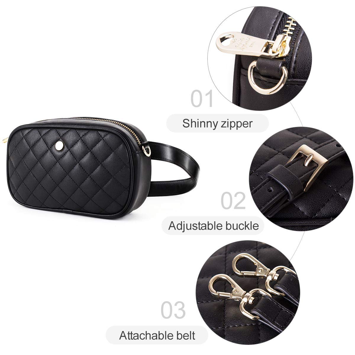 Way Fashionable Fanny Pack For Women Belt Bag Waist Desertcart