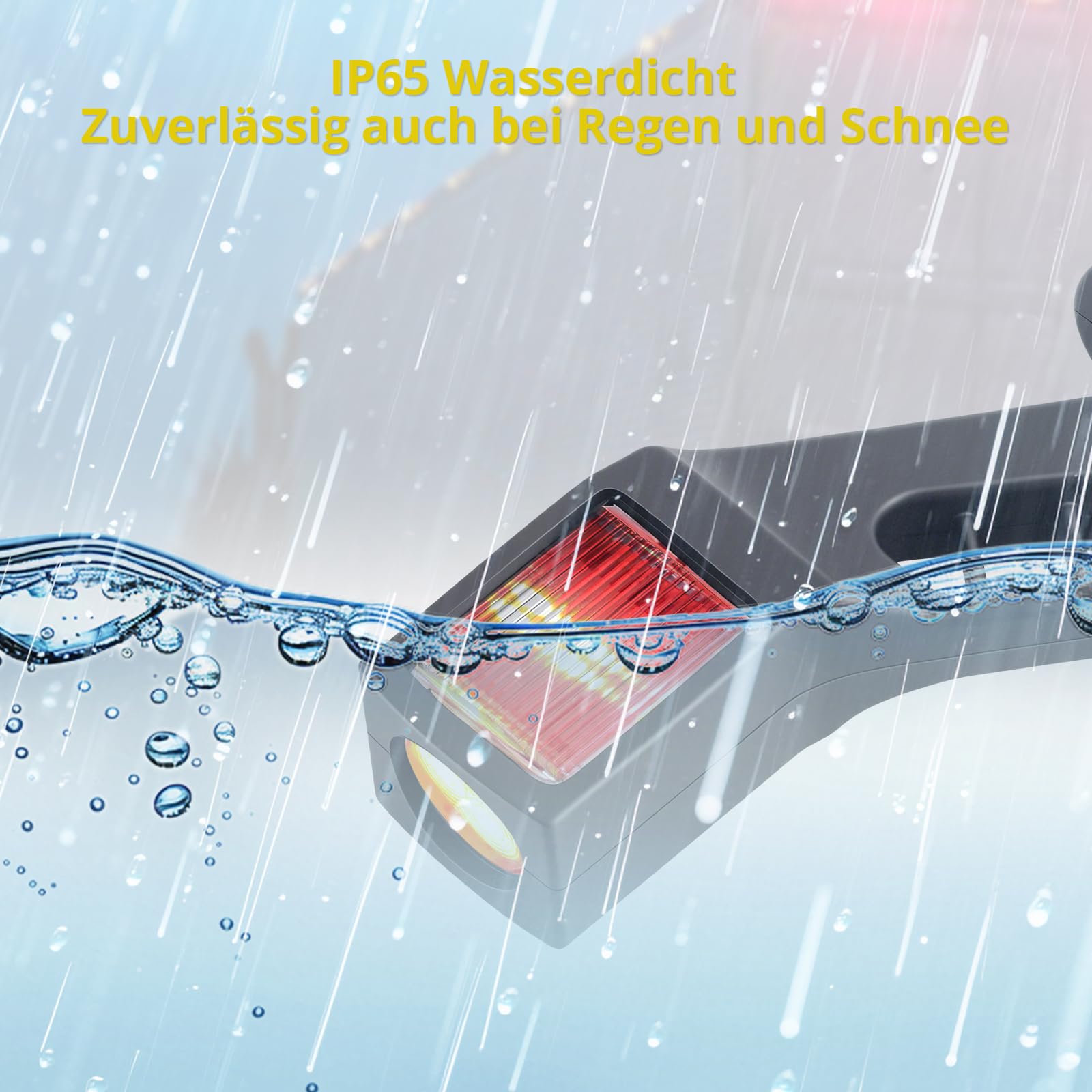 PROZOR LED Seitenmarkierungsleuchten 2PCS Begrenzungsleuchten IP65 Seitenleuchten Markierungsleuchten Positionsleuchten für Lkw,Anhänger
