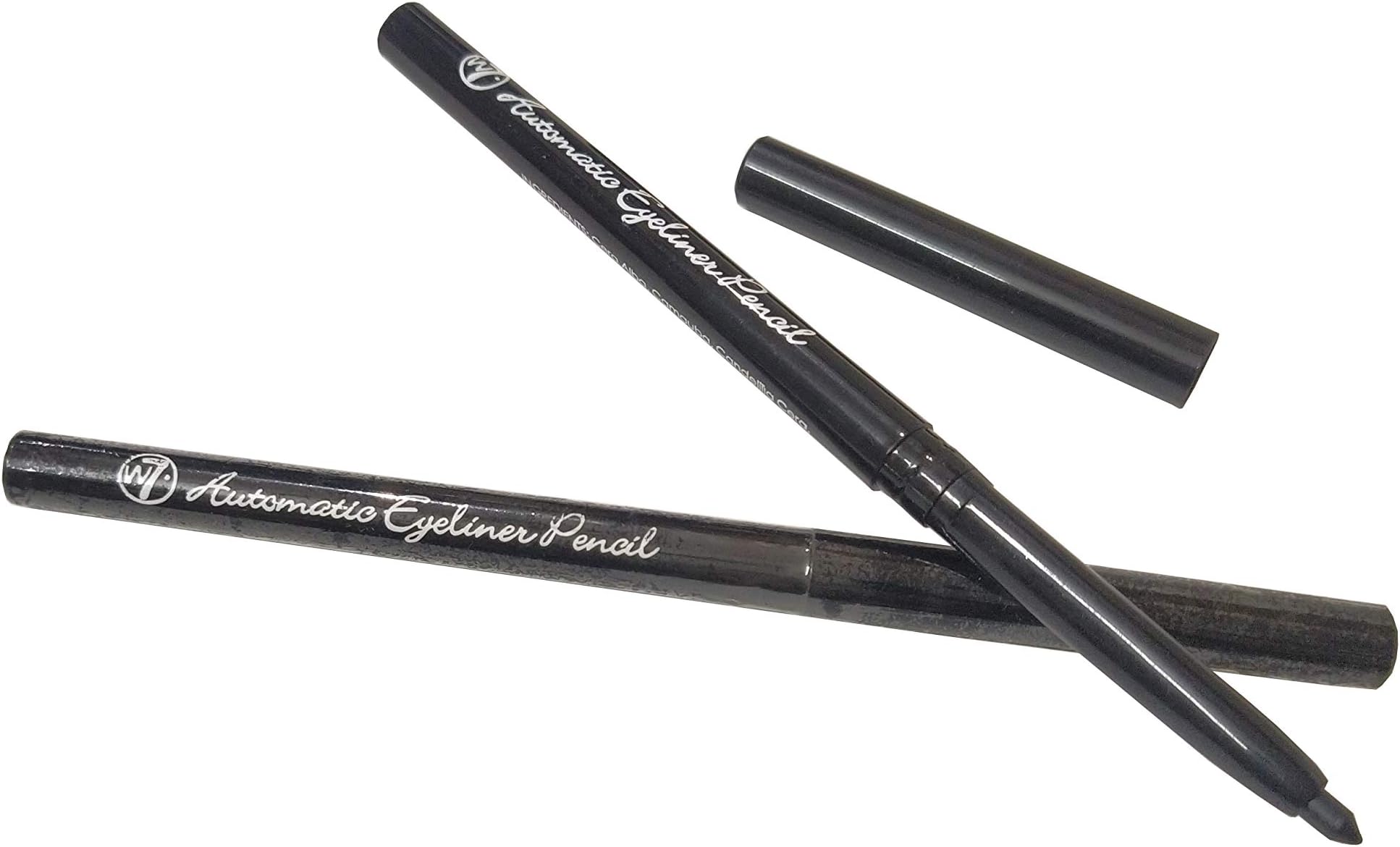 Charis Enterprise W7 Automatic Eyeliner Eye pencil Eye Brow Pencil | Kajal (Pack Of 2)