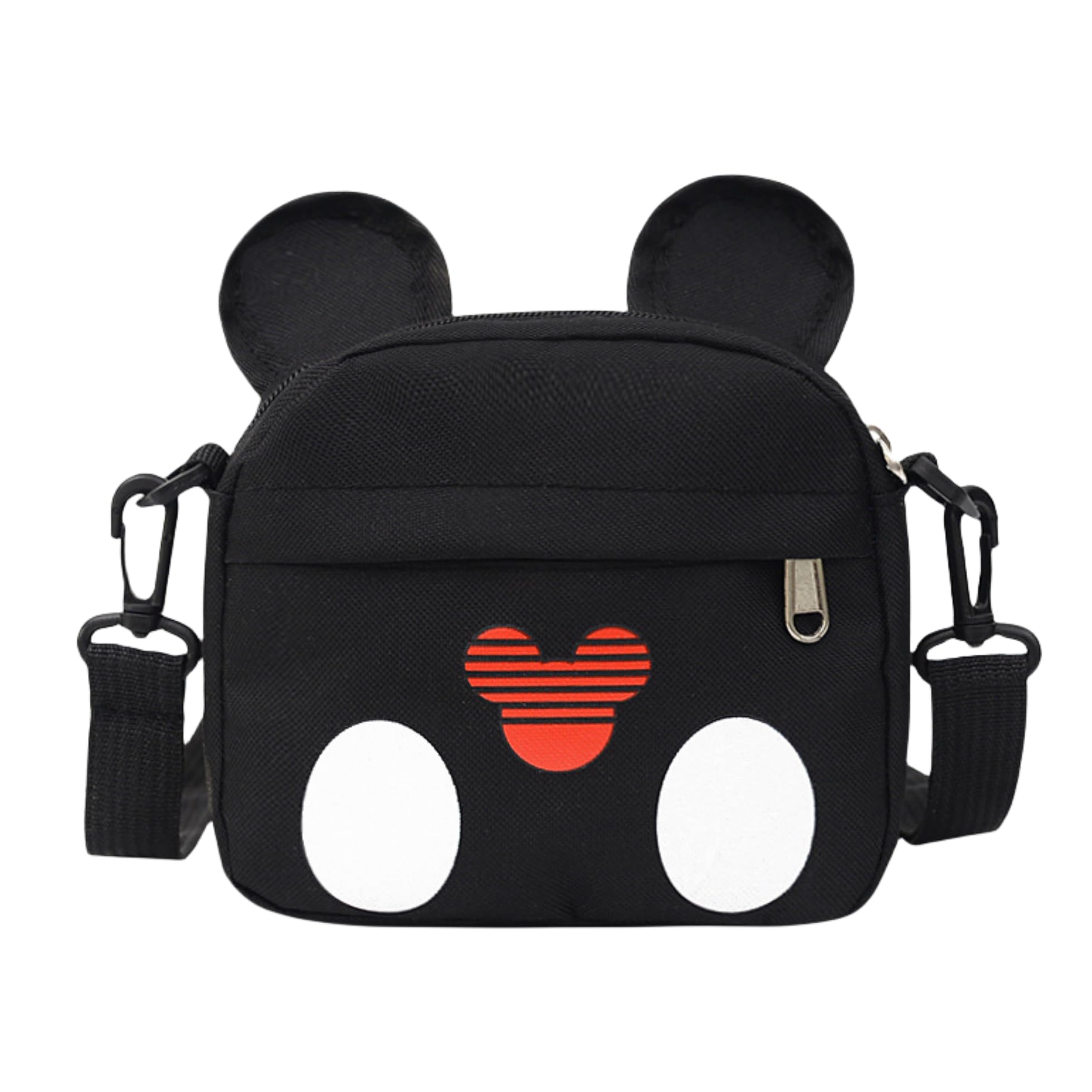 Cartoon Mouse Crossbody Bag Purses for Kids Boys Girls Shoulder Bag Cute Polka Dots Small Handbag