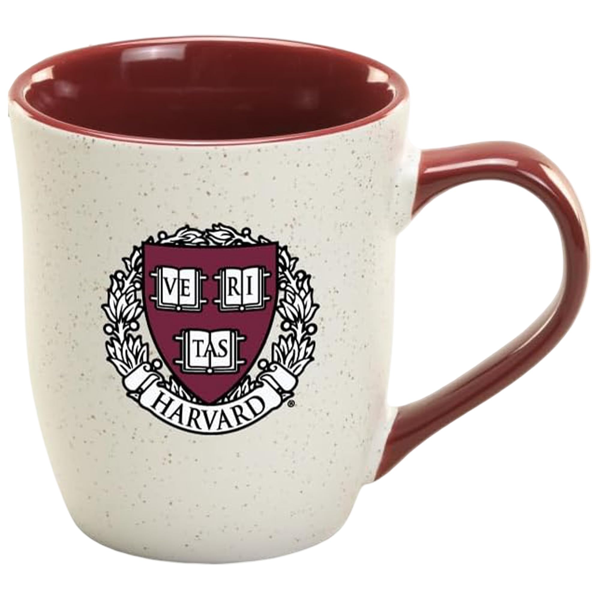 Amazon.com: RFSJ INC. Harvard Crimson Ceramic 16oz Granite Mug