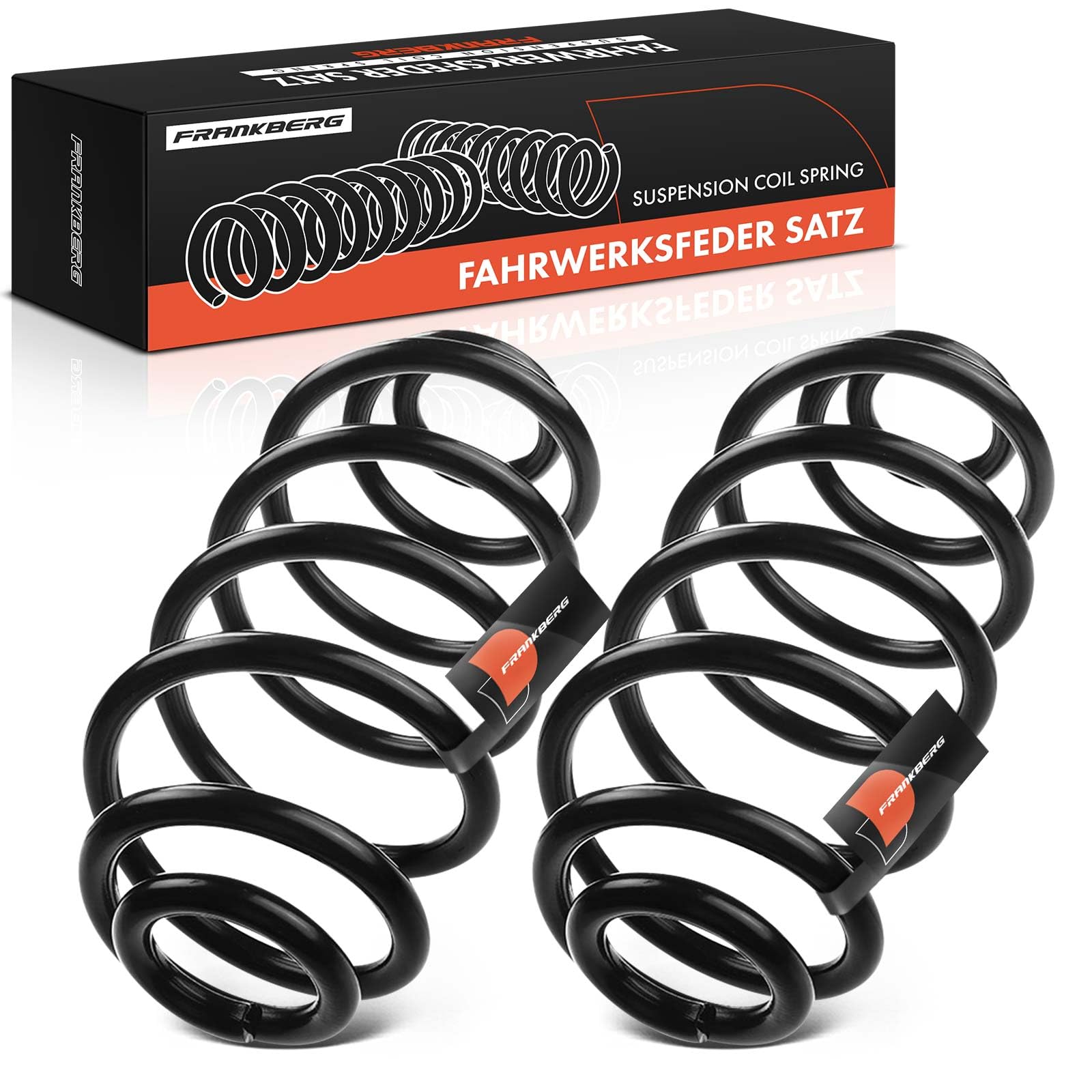 Frankberg 2x Molle autotelaio Molle sospensioni Compatibile con Croma 194 1.9 D MultiJet 1.8 16V 2.2 16V 2.4 D MultiJet 2005-2011 Replace# 51751800,RH6388