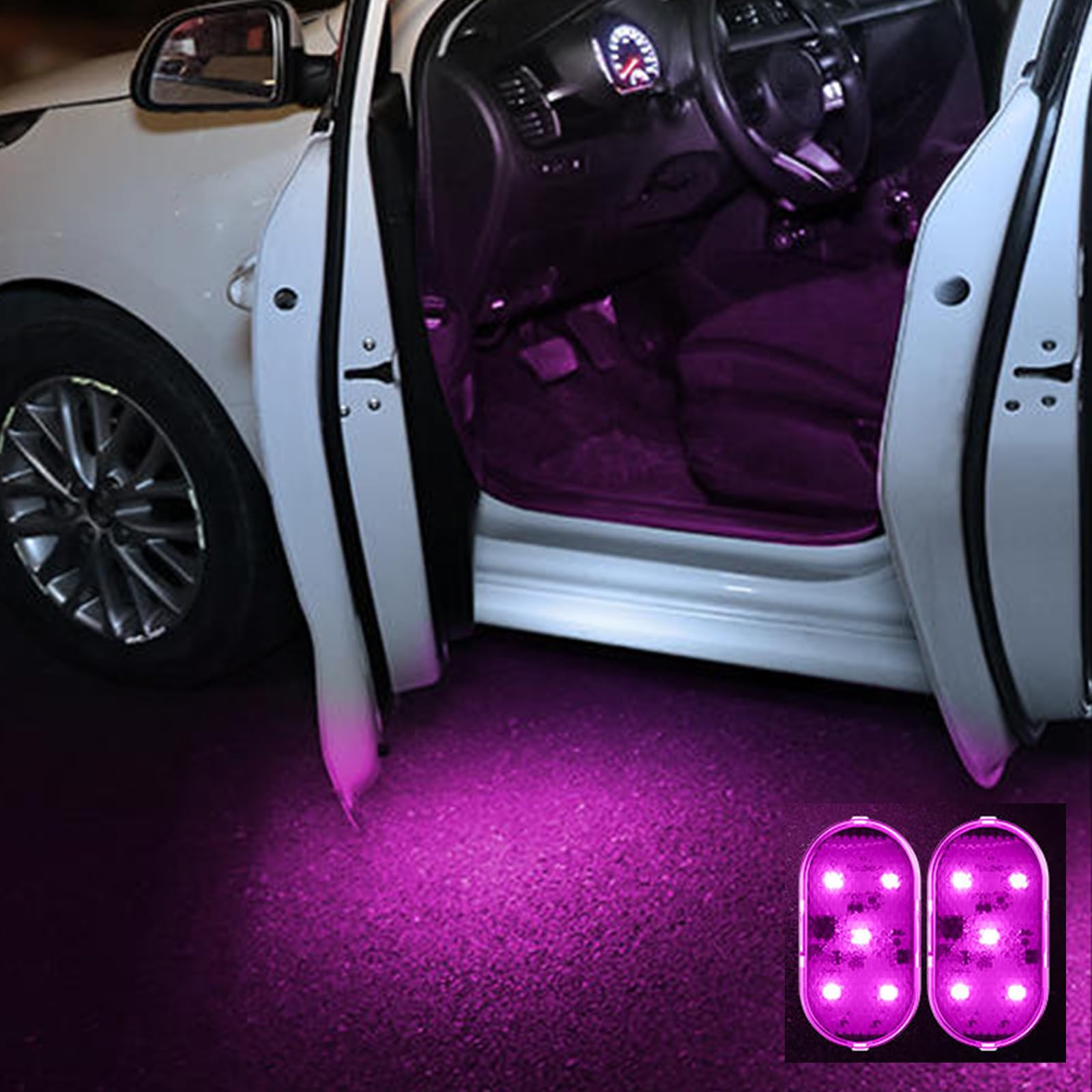 Amazon.com: 2pcs Car Welcome Door Lights for Audi RS7 C7 C7.5