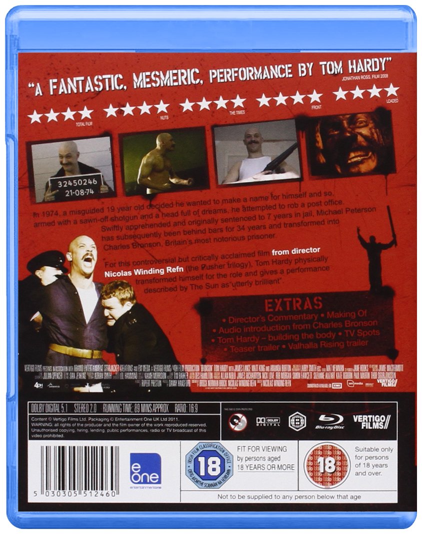 Ver51246 Bronson (Bd) [VHS]