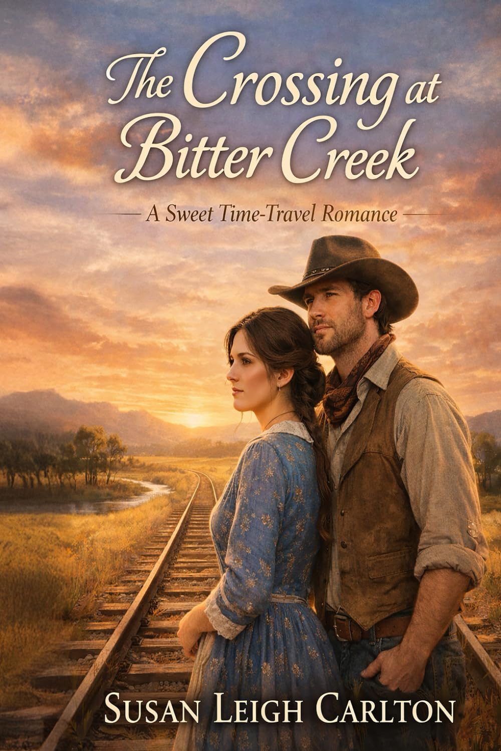 The Crossing at Bitter Creek: A Time-Travel Western Romance (Back in Time)
