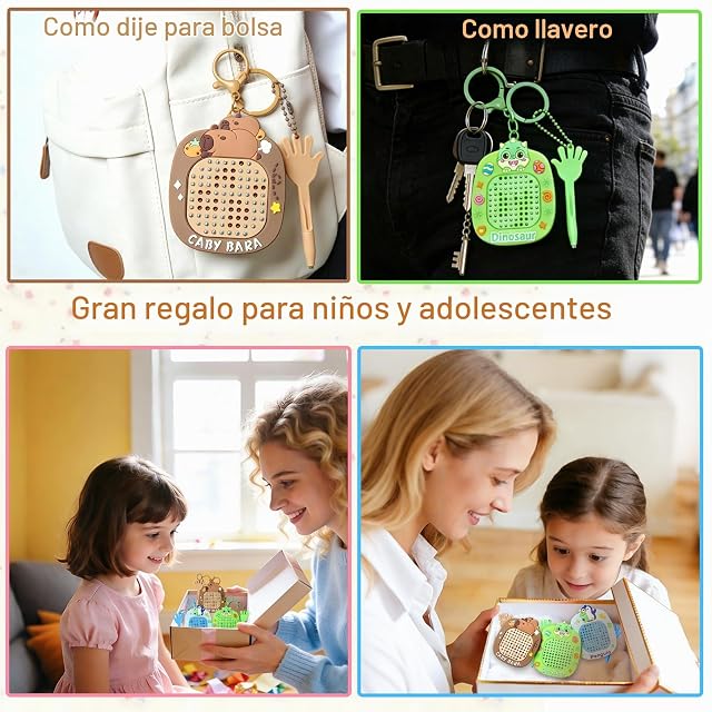 Foto 6 de 7 de BelleStyle Fidget Toy con Llaveros Juguete Antiestres para Adultos y Niños