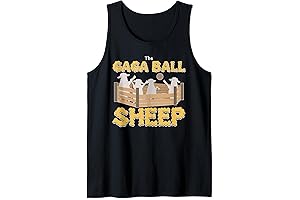 GAGA Ball Pit Dodgeball Sport Funny Cool Sheep Tank Top for Kids