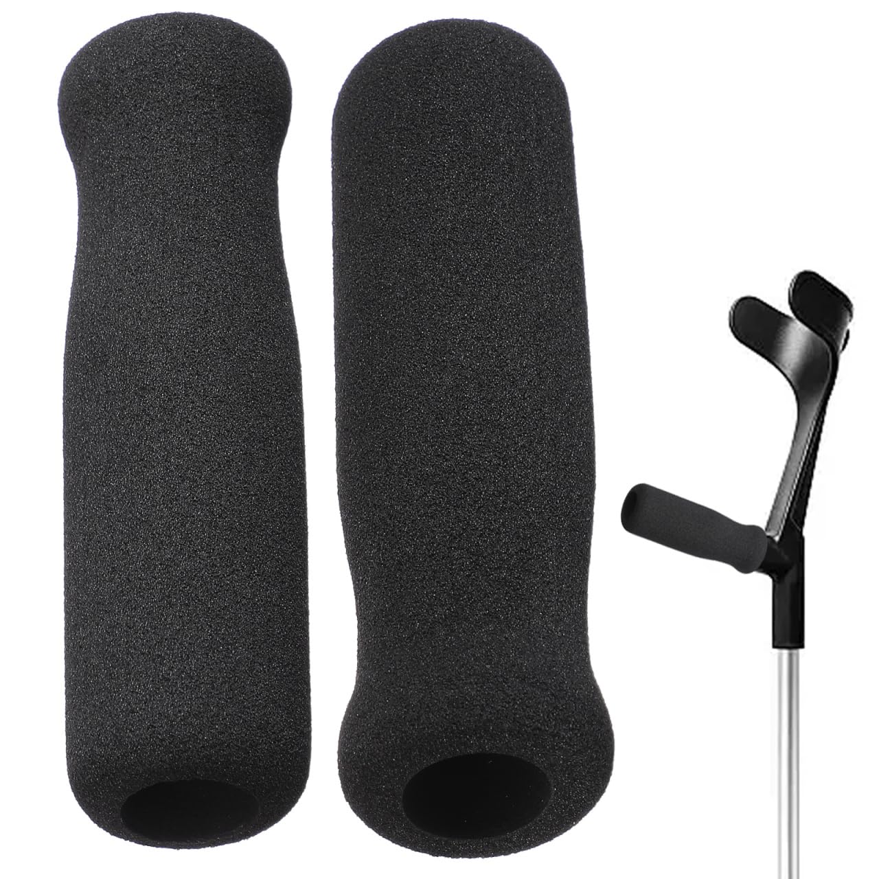 PRETYZOOM Protector Mango Para Muletas Y Andadores Funda Acolchada Antideslizante Universal Para Accesorios Muletas Adulto 4.53X1.38 Pulgadas