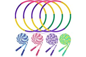 The New Gold Standard in Fitness: Our Premium Detach-Hoop and Jump Rope Set!
