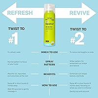 Vista 2 de DevaCurl Champú seco hidratante Dry No-Poo Fórmula no seca Acabado invisible Para todo tipo de cabello rizado