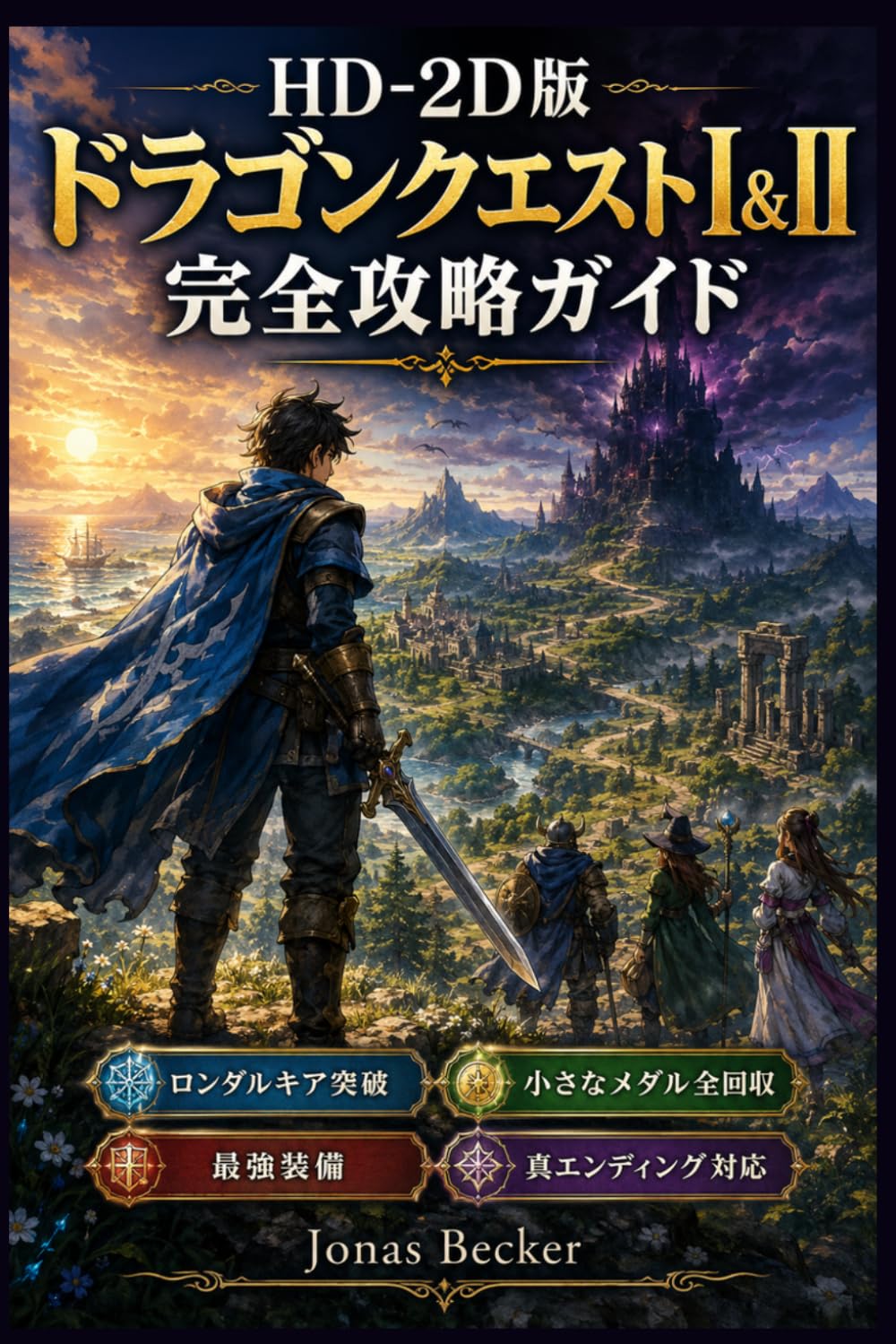HD-2D版 ドラゴンクエストI＆II 完全攻略ガイド: ストーリー最短攻略・ロンダルキア突破・小さなメダル全回収・巻物おすすめ使用・最強装備・隠し要素・真エンディング対応