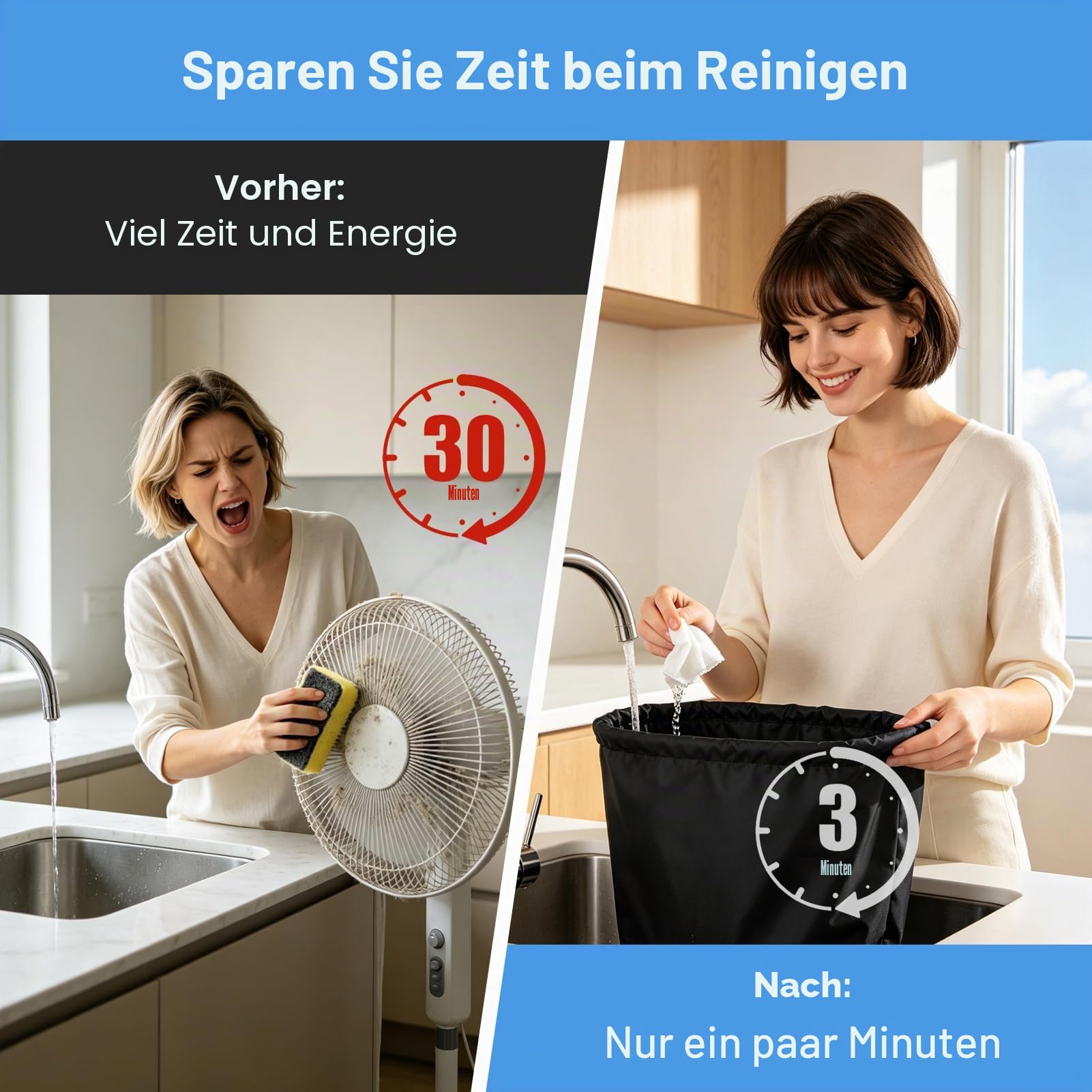 Ventilator Wasserdicht Staubdichte Abdeckung, Waschbarer Standventilator Standventilator Industrieventilator Outdoor, Für Innen Und Außen Haushalt Fan Abdeckung