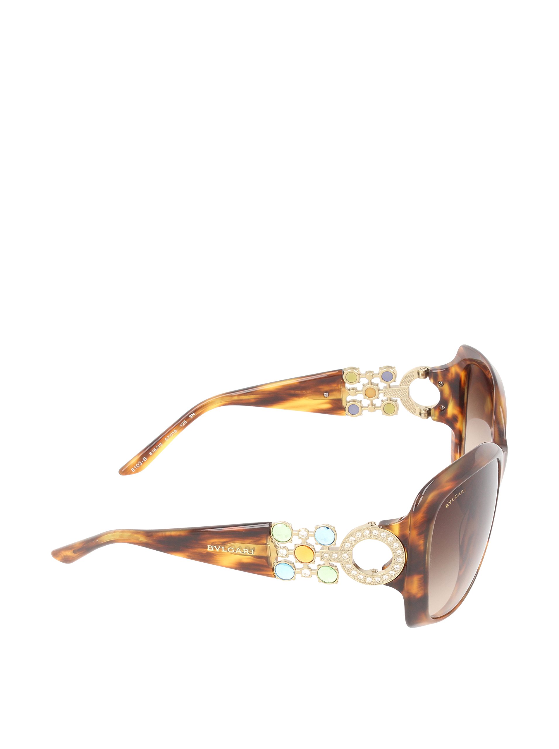 BVLGARI BV8103B Sunglasses Amazon.com: Sunglasses Bvlgari BV 8198 B 544113 Dark Havana  main image 2