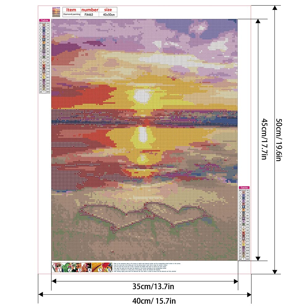 Diamond Painting Quadrato Gatto 50x40 Cm - Kit Mosaico Completo Con Pietre Rettangolari - Per Adulti E Bambini