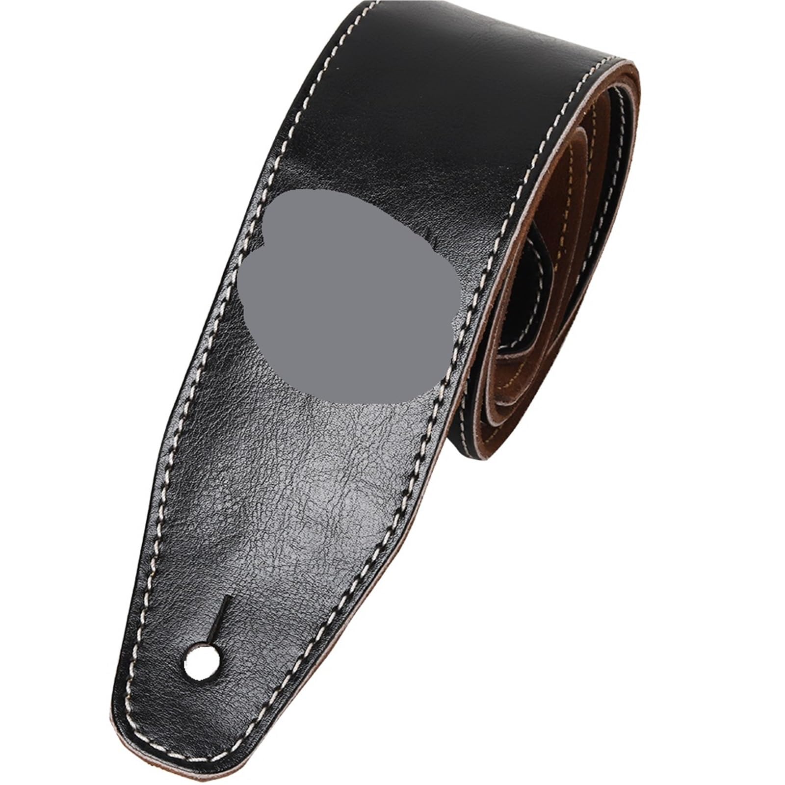 Correa ajustable de cuero genuino for guitarra acústica, eléctrica y bajo. Accesorios for Para Guitarras Bajas