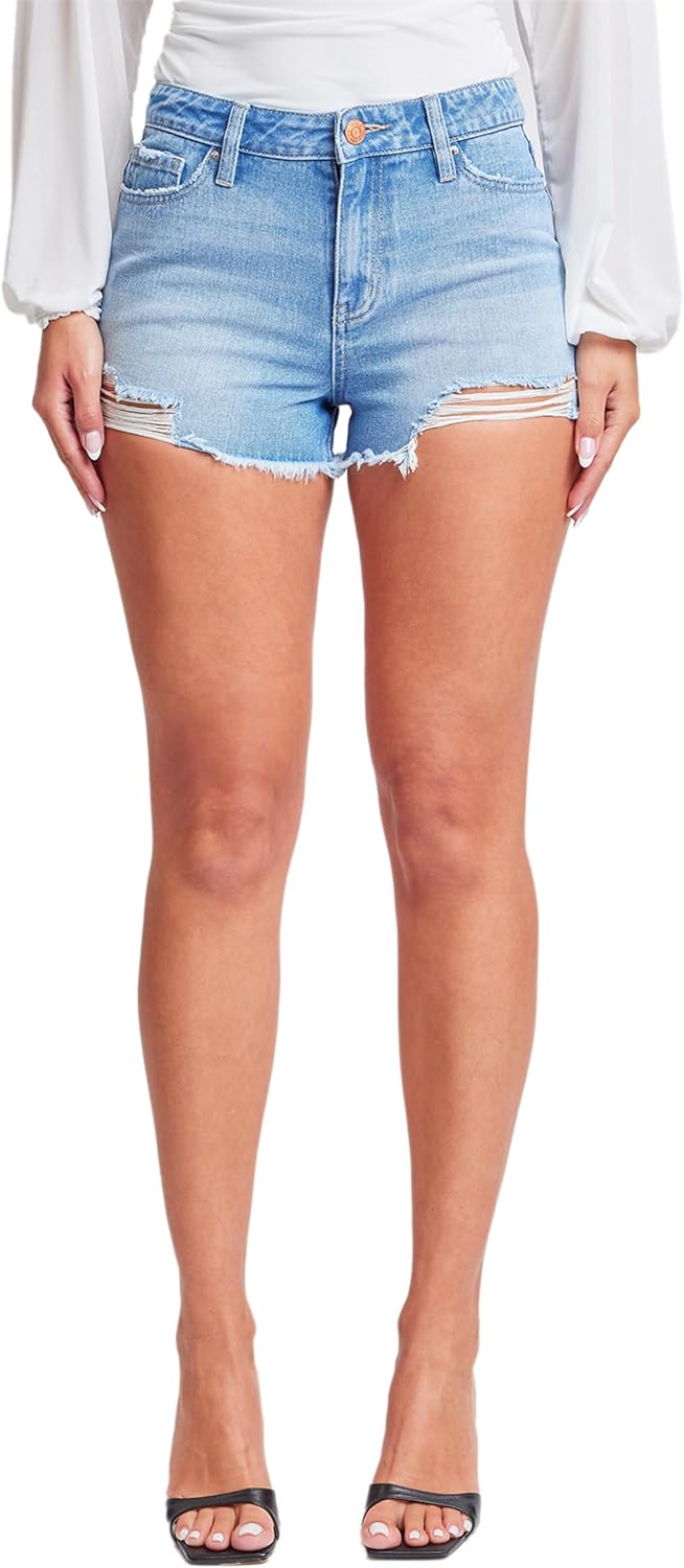 YMI Jeans Women's Festival Shorts Denim