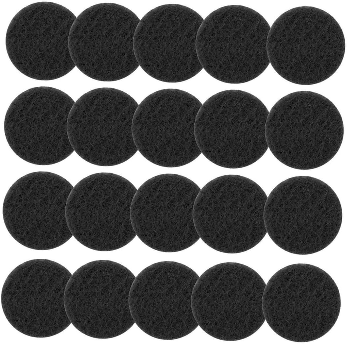 50Pcs Round Cotton Diffuser Pads Essential Oil Refill Pads for Aromatherapy Necklace for Humidifier and Home Use for Mother Day and Special Occasions