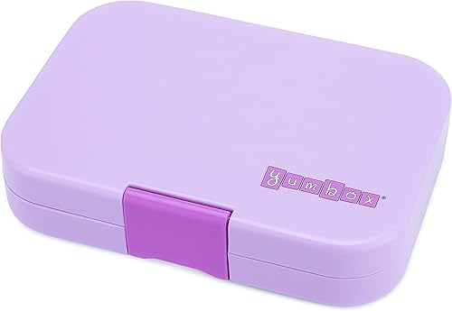 Miniatura 2 de Yumbox Caja Bento Panino a prueba de fugas bento de 4 compartimentos para niños y adultos perfecta para el almuerzo lleno de sándwich compacta 8.5 x