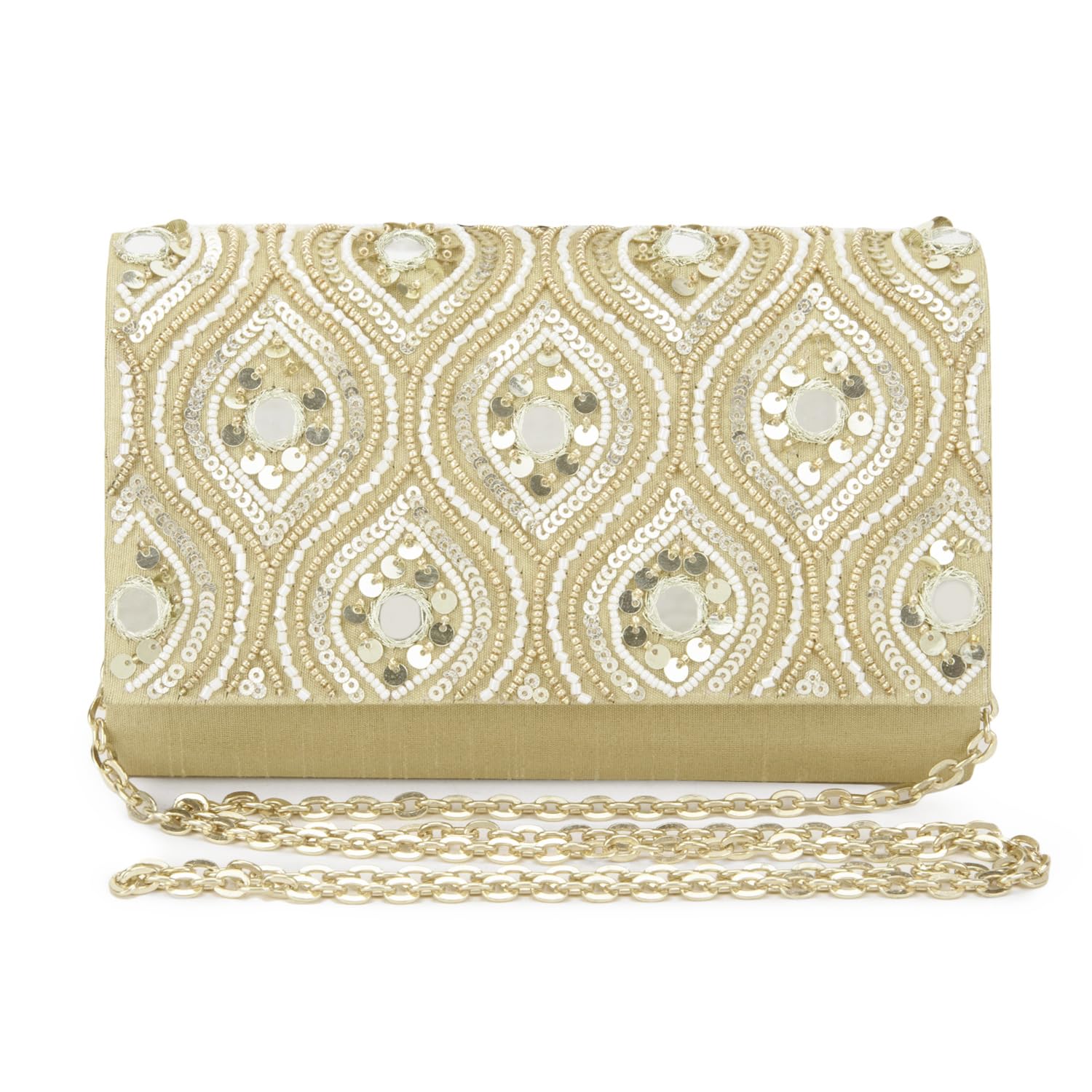 jazma life womens clutch bag Dear wedding,dinner,party purse for women (Gold)-picture-52