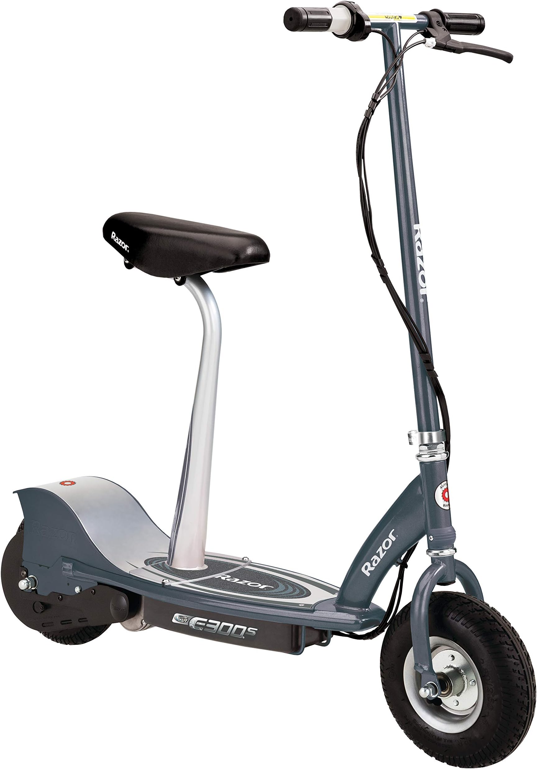 Razor E300S Seated Electric Scooter - Matte Gray