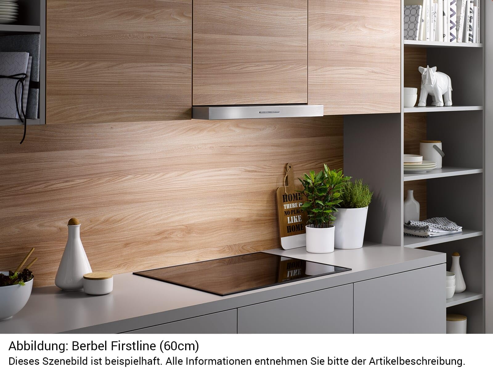 Berbel Firstline BEH 60 FL Einbauhaube 60 cm Edelstahl