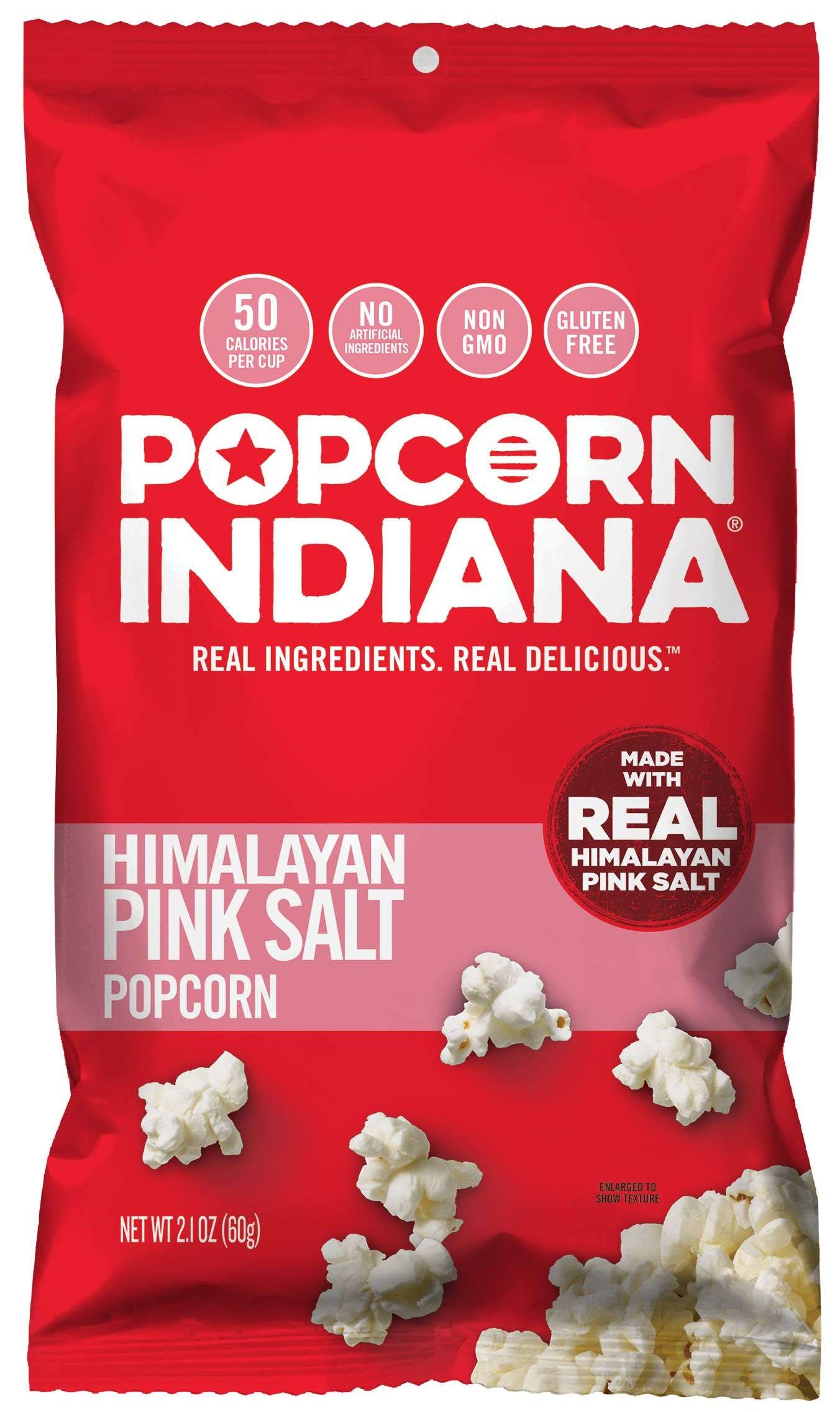 Popped by POPCORN IND PNK HIMALAY SALT 2OZ/6CT – 1 Count (Pack of 6), Pack of 6, Model 843571006787