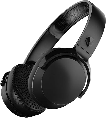 Skullcandy Riff - Auriculares inalámbricos supraaurales, color negro