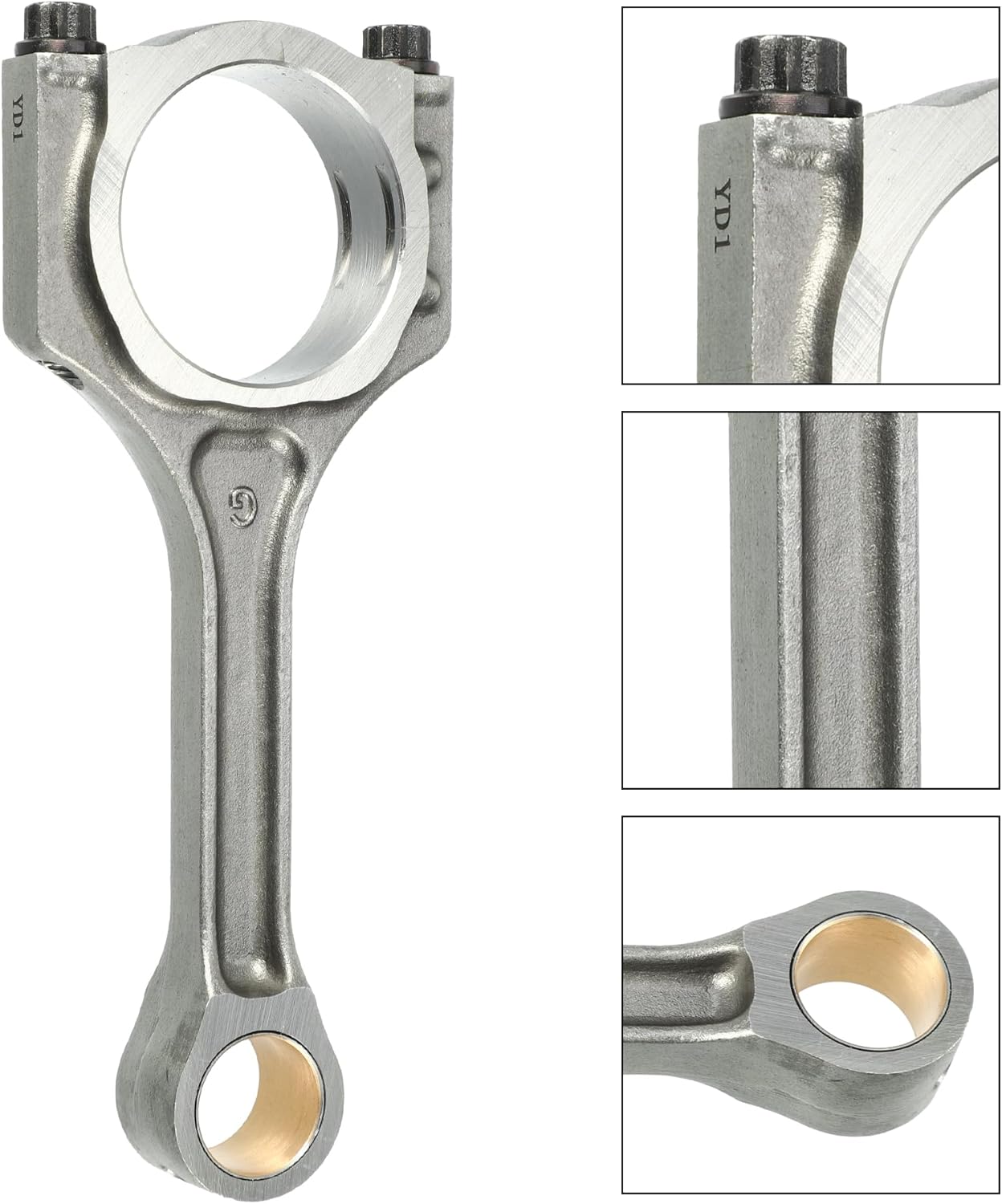 X AUTOHAUX 4pcs Engine Connecting Rod Replacement for Kia Optima 4-Door 2.4L 2011-2018 No.23510-2G500