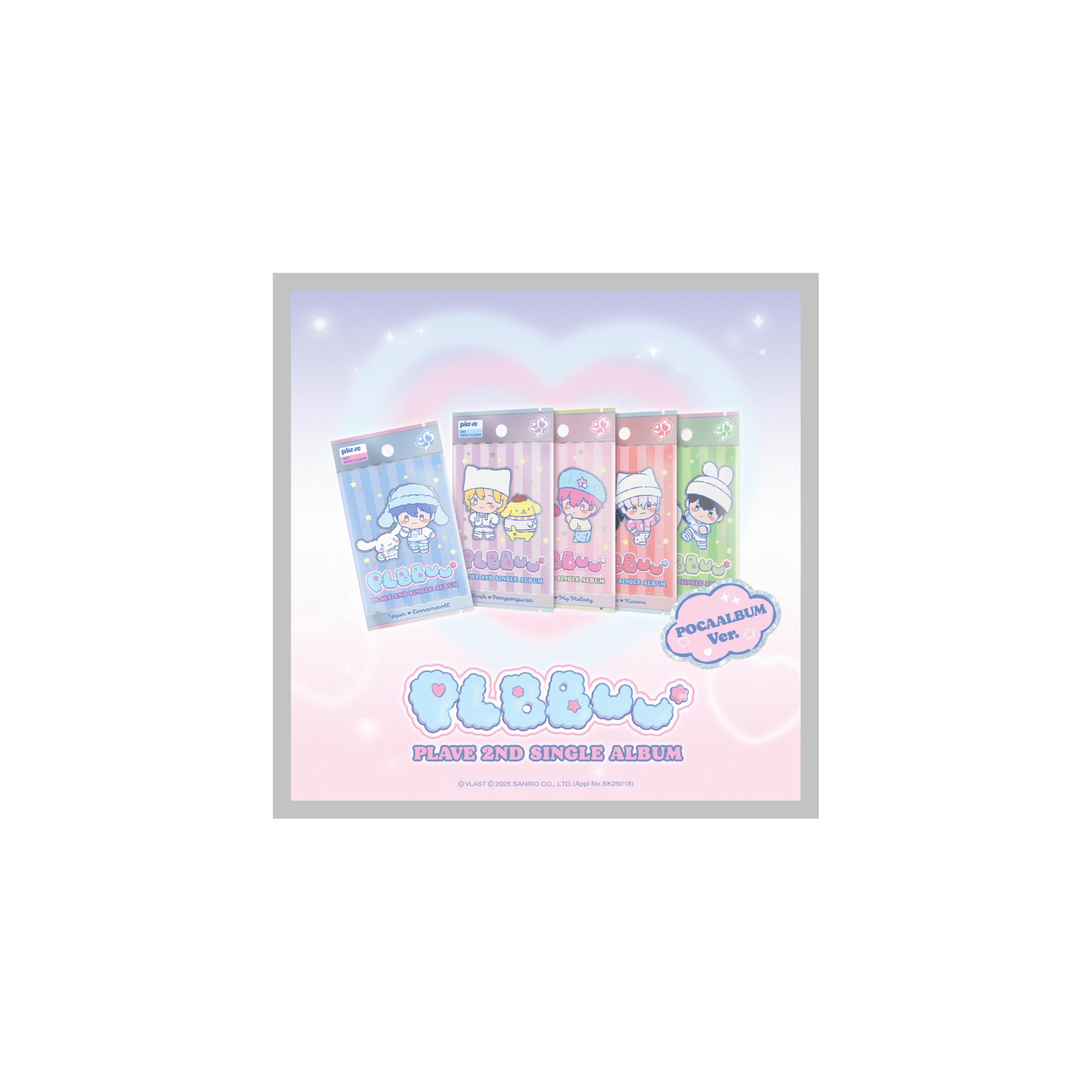 Amazon.com: PLAVE PLBBUU 2nd Single Album with Tracking Sealed