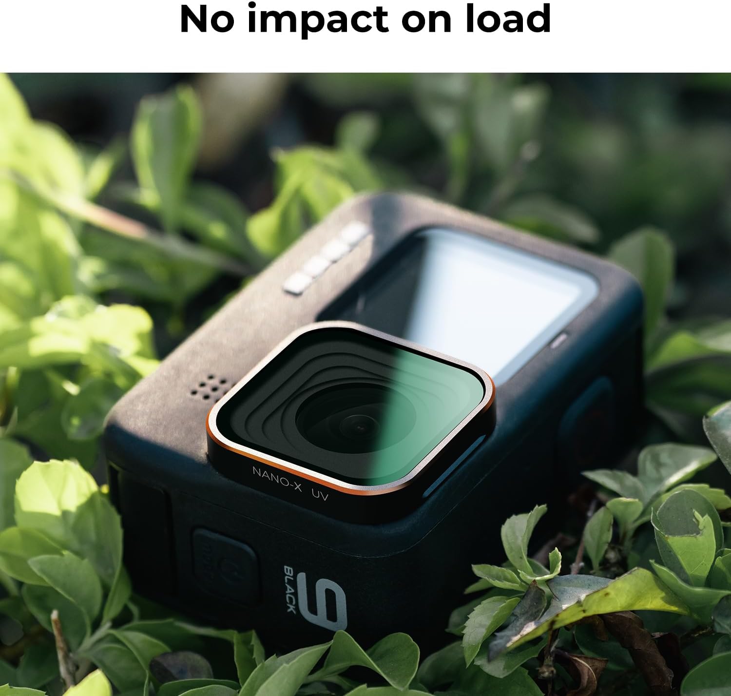 K&F CONCEPT UV Protection Camera Lens Filter Compatible with GoPro Hero 13 Hero12 Hero11, Hero10, Hero9 Black, with 28 Layer-Nano Coating, Top AGC Optical Glass Action Camera Filter