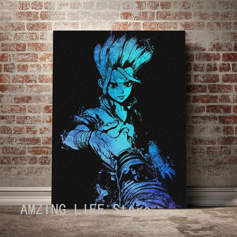 Art toile affiche mur art déco 70x70cm estampe moderne