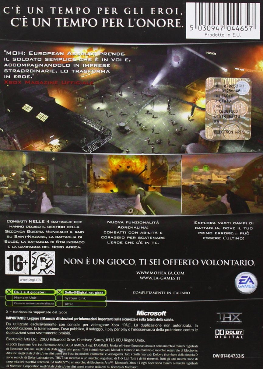 Medal Of Honor: European Assault