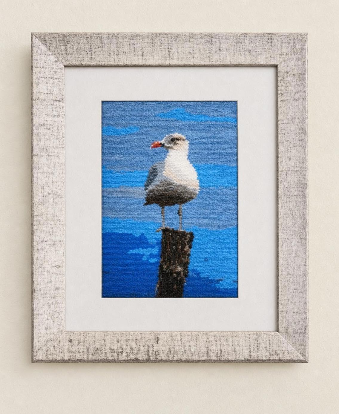 Pepita Needlepoint kit: Seagull Post, 7" x 10"