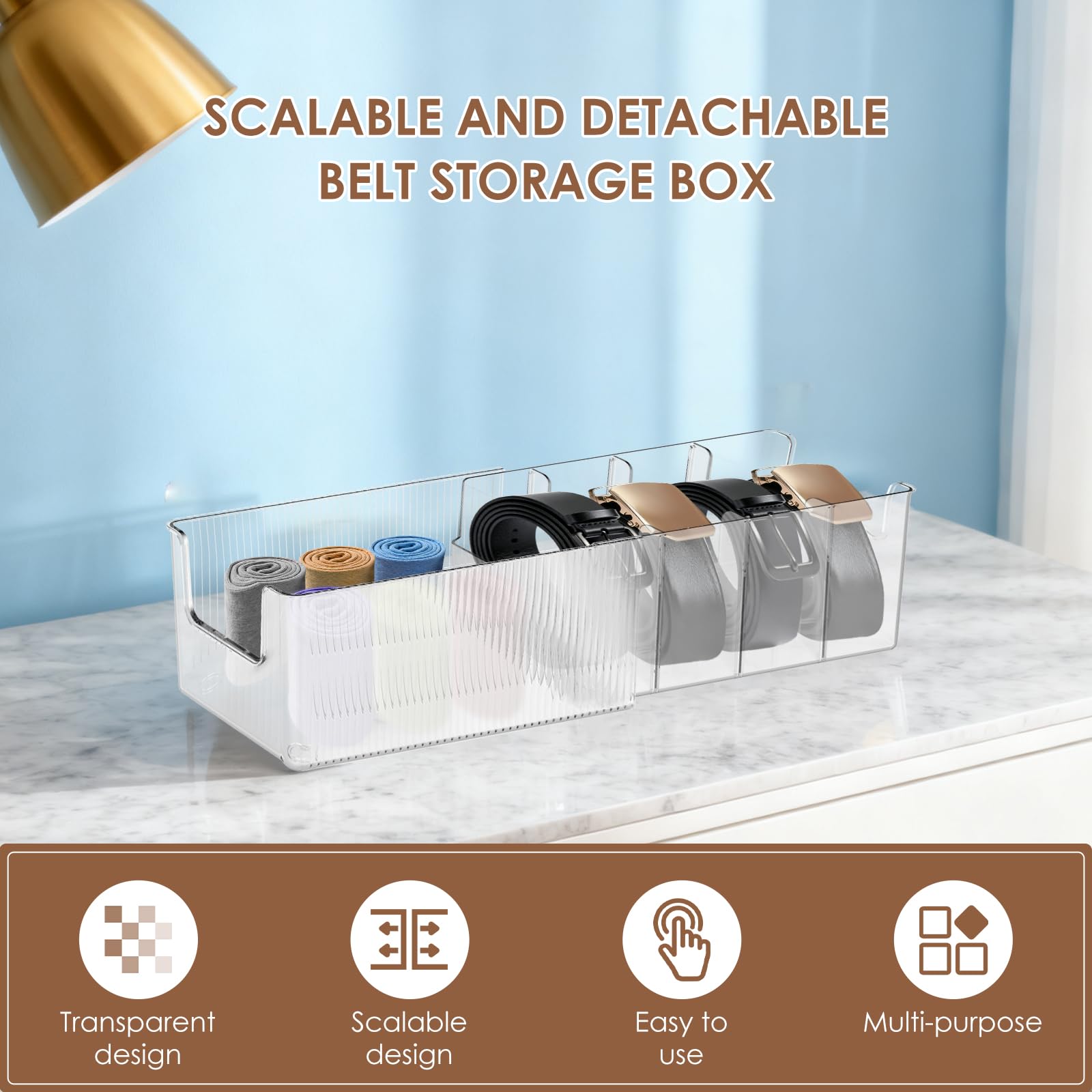 Organisateur de ceinture en bois 7 pour tiroir, présentoir de boucles de ceinture, support de ceinture pour placard - Chine Range-ceinture Bamboo et rangement pour tiroir Bamboo prix Organisateur de ceinture en bois 7 pour tiroir, présentoir de boucles de ceinture, support de ceinture pour placard - Chine Range-ceinture Bamboo et rangement pour tiroir Bamboo prix