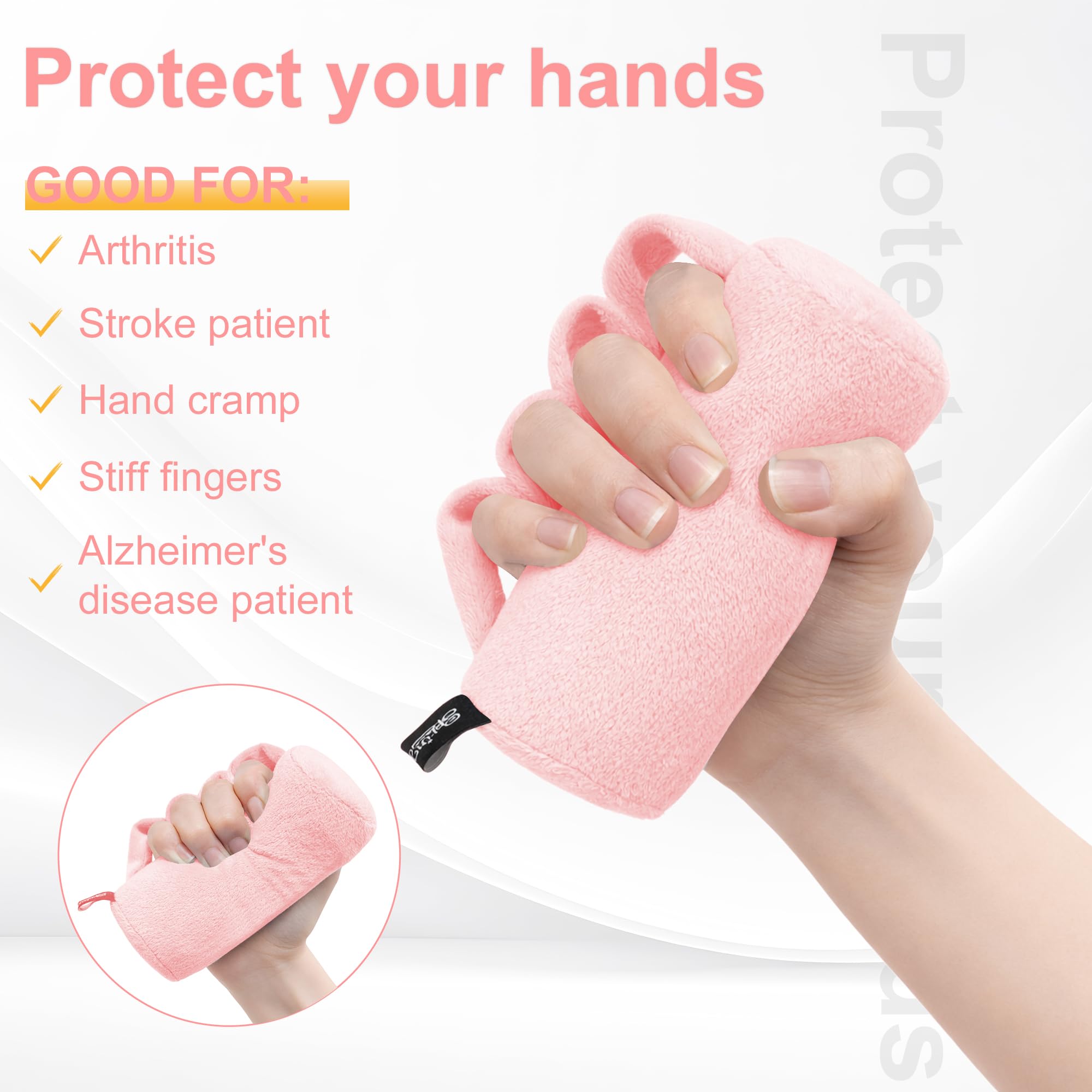 SPRING SEAON Hand Contracture Cushion, Palm Protector for Clenched Hands — Amazon image 5
