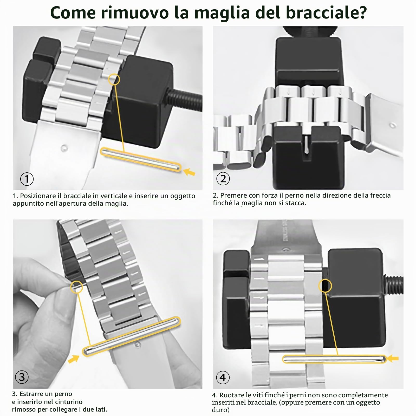 OLEVS Oro Orologio Donna Acciaio Inox Lusso Piccolo Orologio da Polso Donna Casual Fashion Rettangolare Analogico Quarzo Orologio Impermeabile Donna Elegante Regalo Donna