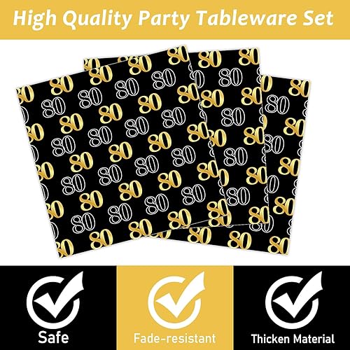 Vista 289 de ZOIIWA - Juego vajilla desechable 96 piezas de Little Boo para baby shower, suministros fiesta fantasmas para 24 invitados, platos, servilletas