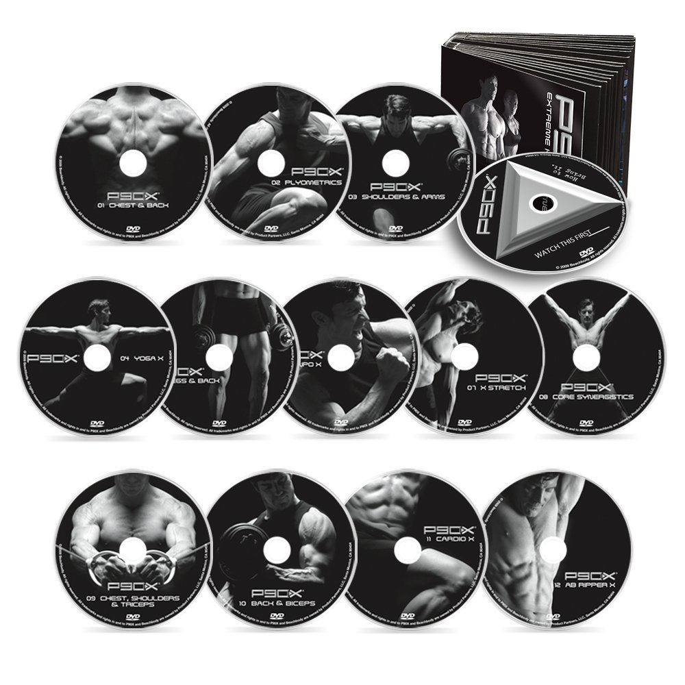 P9OX DVD Workout COMPLETE Kit, Fitness Planners - Amazon Canada