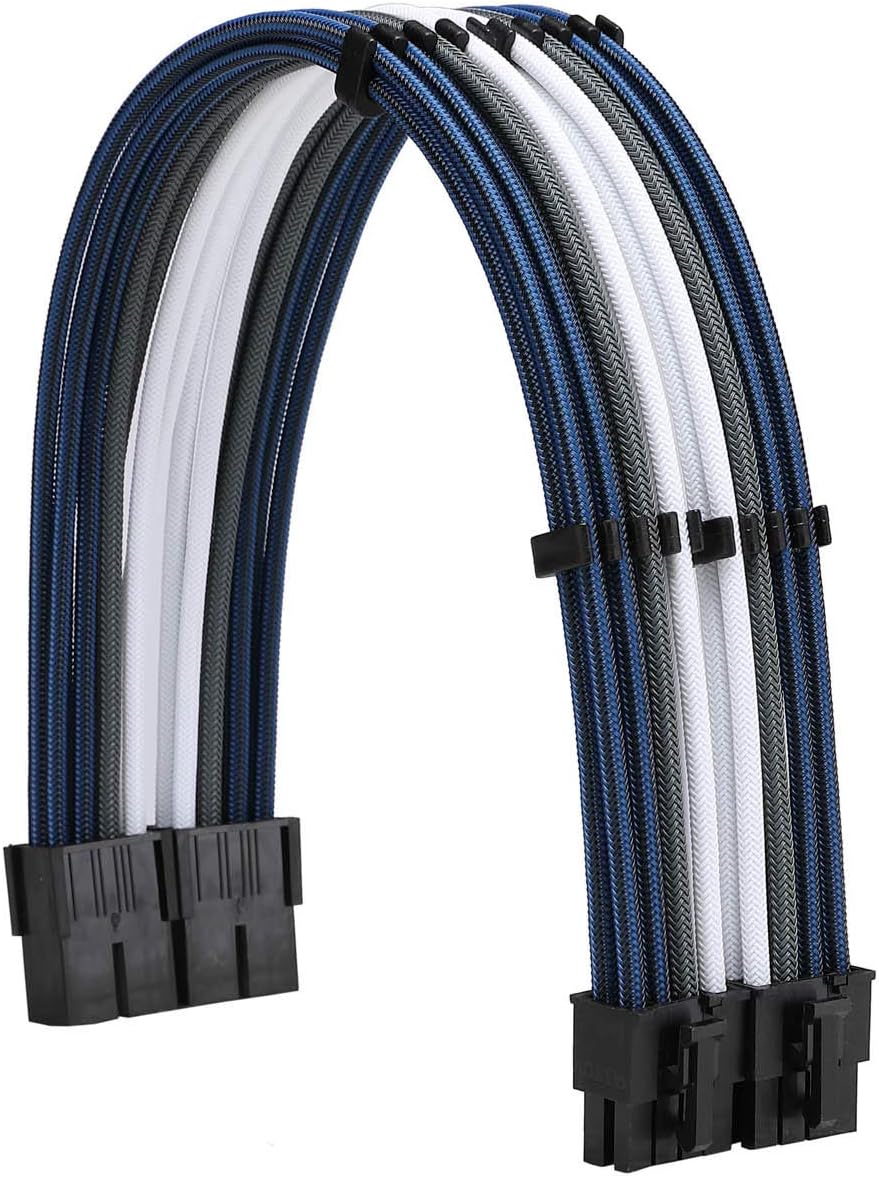 Crazy Deals FormulaMod Sleeve Extension Power Supply Cable Kit 18AWG