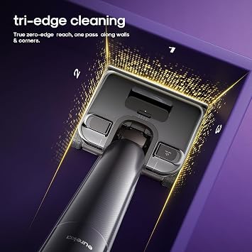EUREKA Floor Shine 830 Cordless Wet Dry Vacuum Cleaner, 24KPa Vacuum Mop