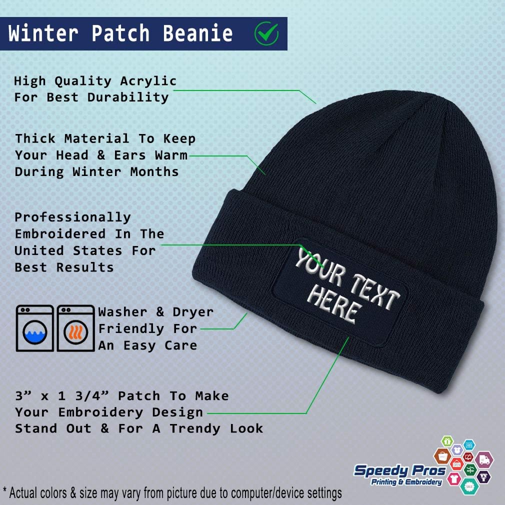 Amazon.com: Winter Patch Beanie for Men 