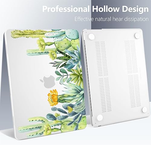 Miniatura 104 de Batianda Funda prémium para MacBook Air de 15 pulgadas 2025 M4 2024 2023 con chip M3 M2 modelo A3241/A3114/A2941, carcasa rígida diseñada